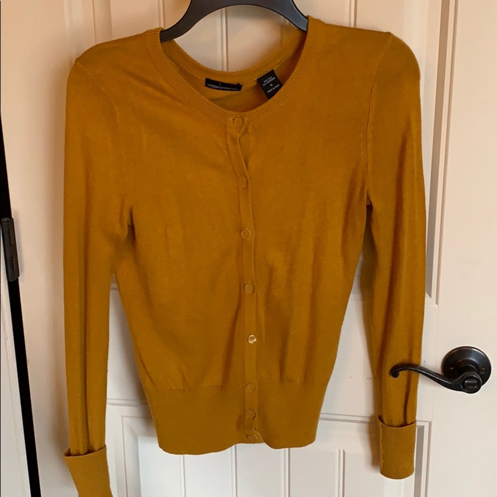 Mustard colored Moda silk/Cashmere